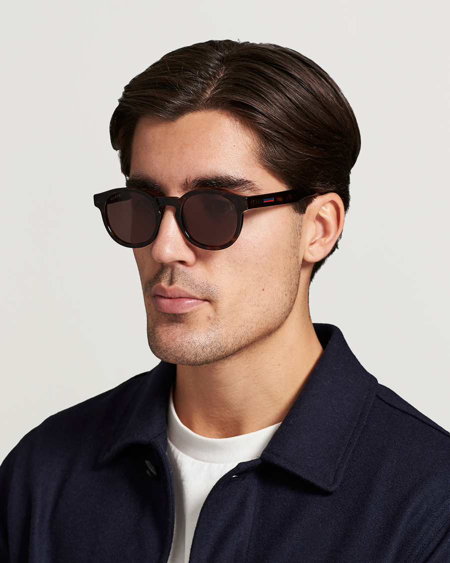 Men | Gucci | Gucci | GG0825S Sunglasses Havana/Brown
