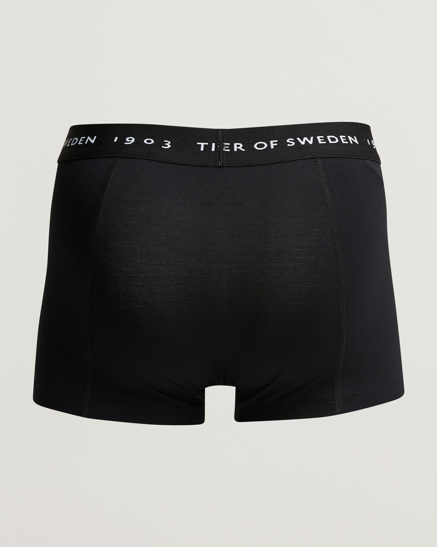 Men | Underwear & Socks | Tiger of Sweden | Hermod Cotton 3-Pack Boxer Brief Black