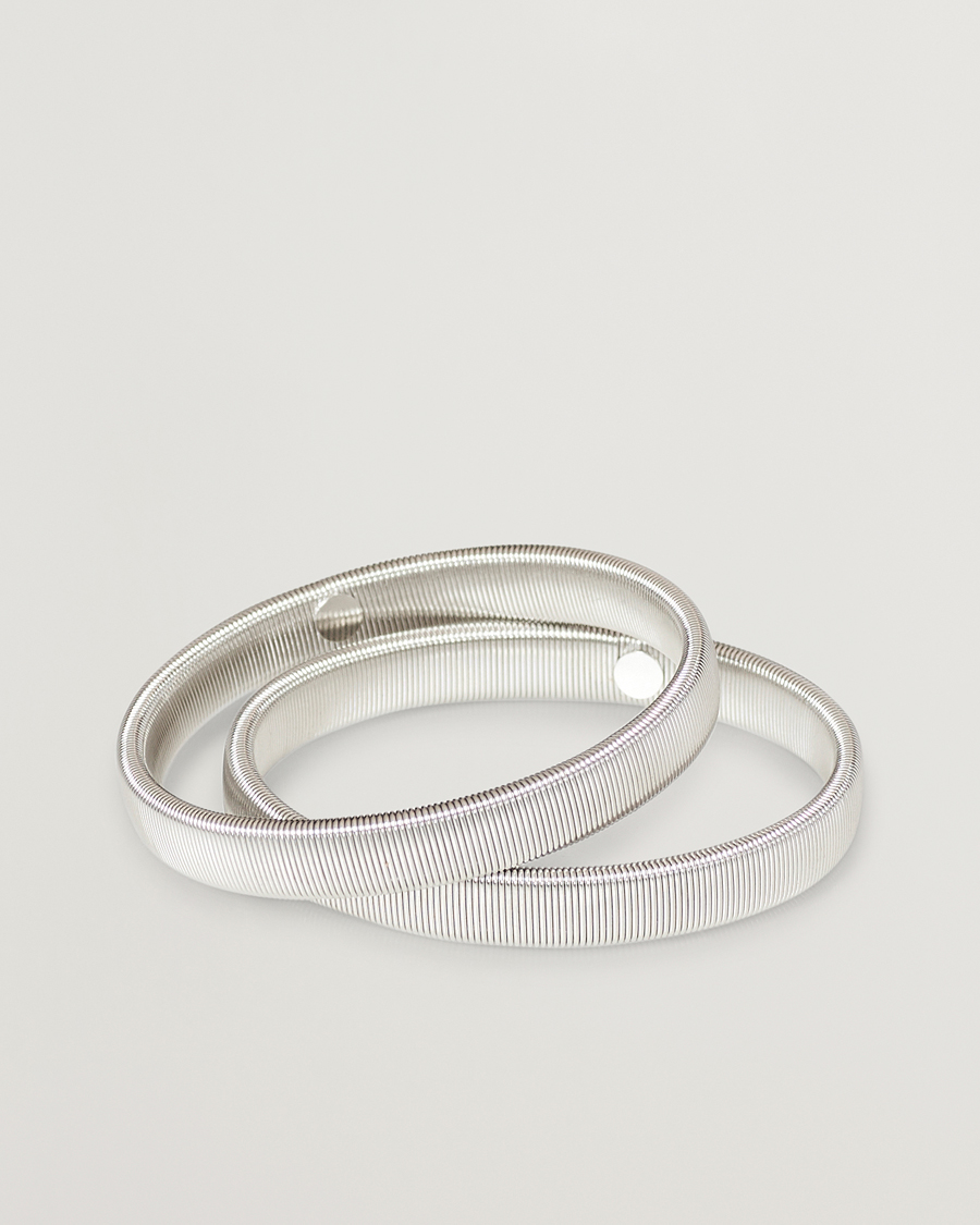 Men | Jewellery | Amanda Christensen | Shirt Sleeve Holder Silver