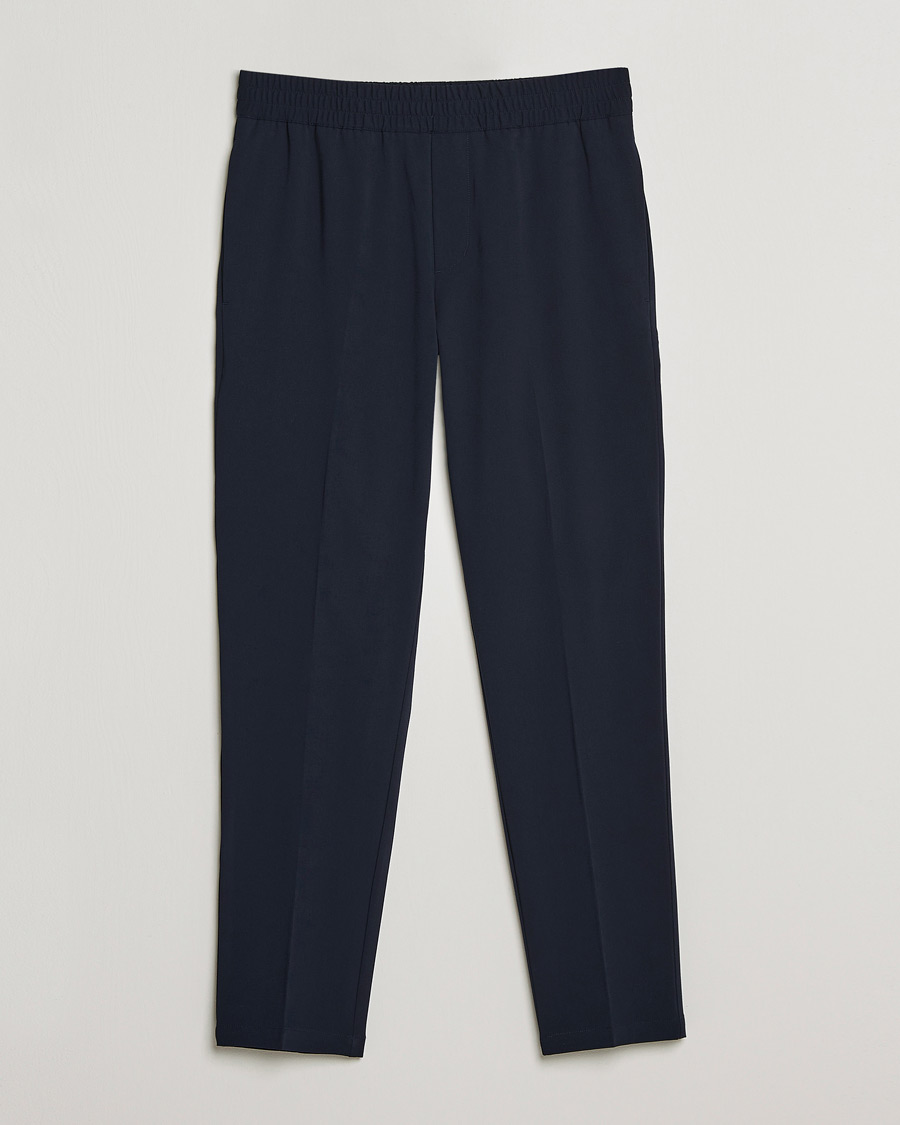 Men | Trousers | Samsøe Samsøe | Smithy Drawstring Trousers Night Sky