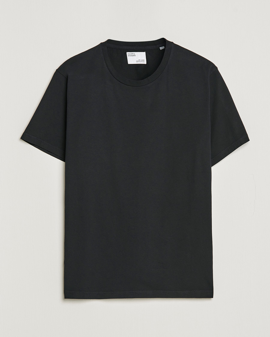 Men | T-Shirts | Colorful Standard | Classic Organic T-Shirt Deep Black