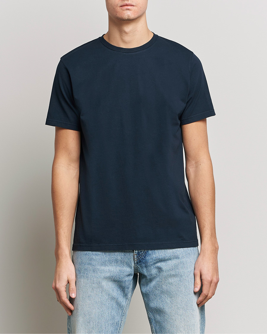 Men | T-Shirts | Colorful Standard | Classic Organic T-Shirt Navy Blue