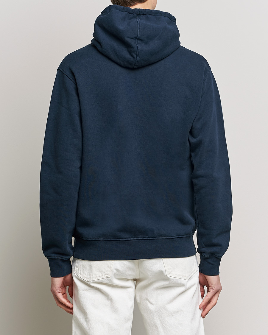 Men | Sweaters & Knitwear | Colorful Standard | Classic Organic Hood Navy Blue