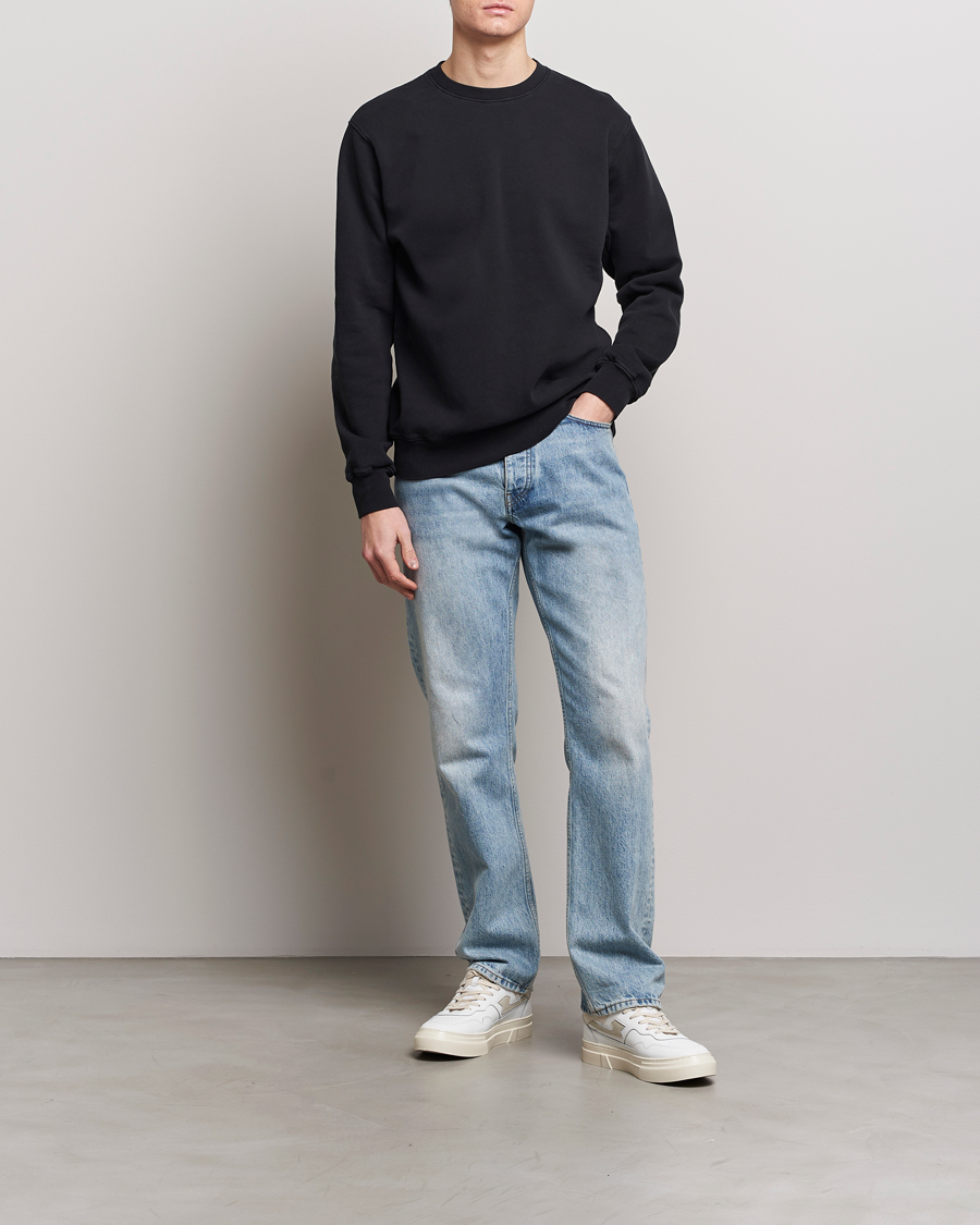 Men | Sweaters & Knitwear | Colorful Standard | Classic Organic Crew Neck Sweat Deep Black