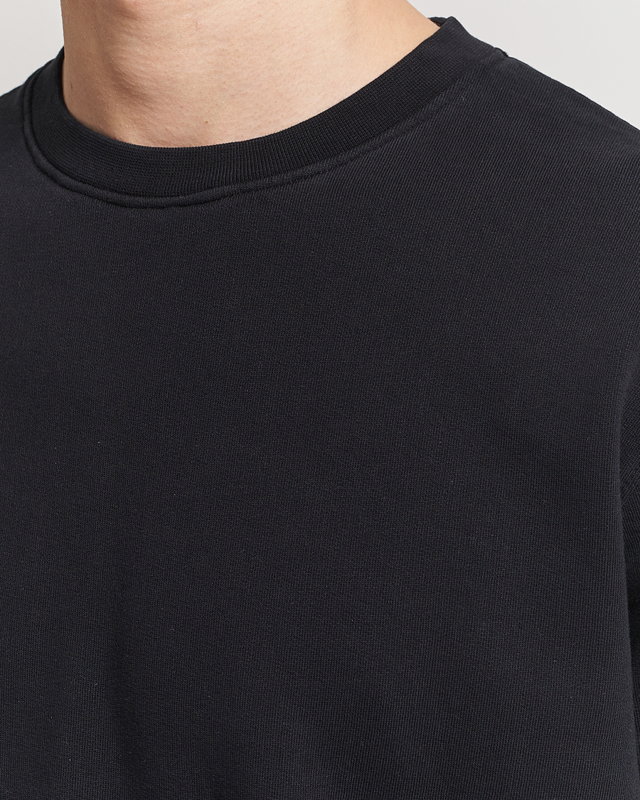 Men | Sweaters & Knitwear | Colorful Standard | Classic Organic Crew Neck Sweat Deep Black