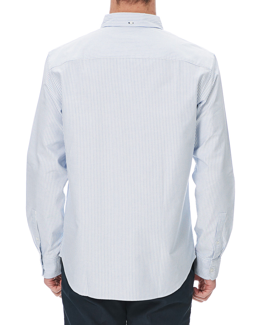 Men | Shirts | Club Monaco | Slim Fit Oxford Stripe Shirt Blue/White