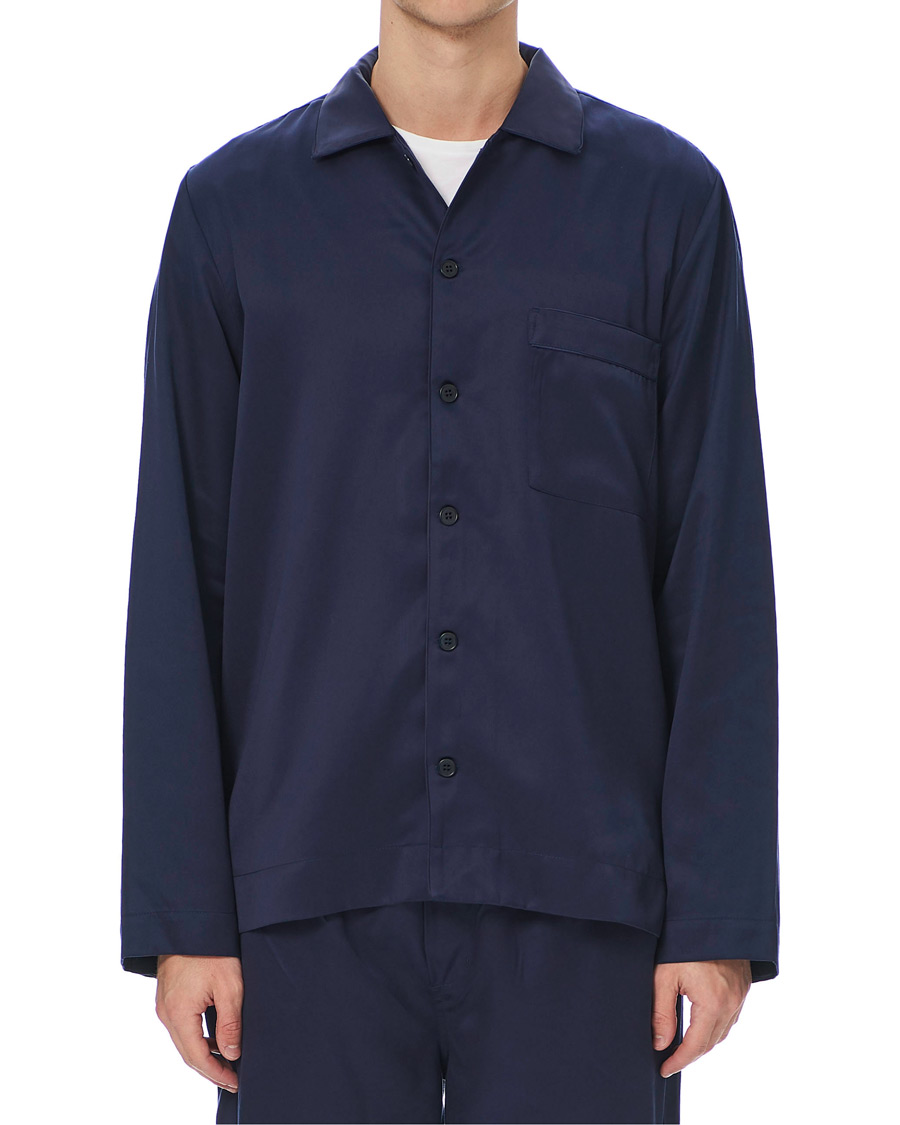 Men | Pyjamas & Robes | CDLP | Home Suit Long Sleeve Navy Blue