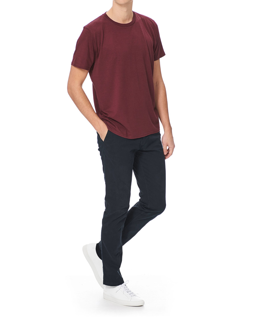 Men | T-Shirts | CDLP | Round Neck Tee Burgundy