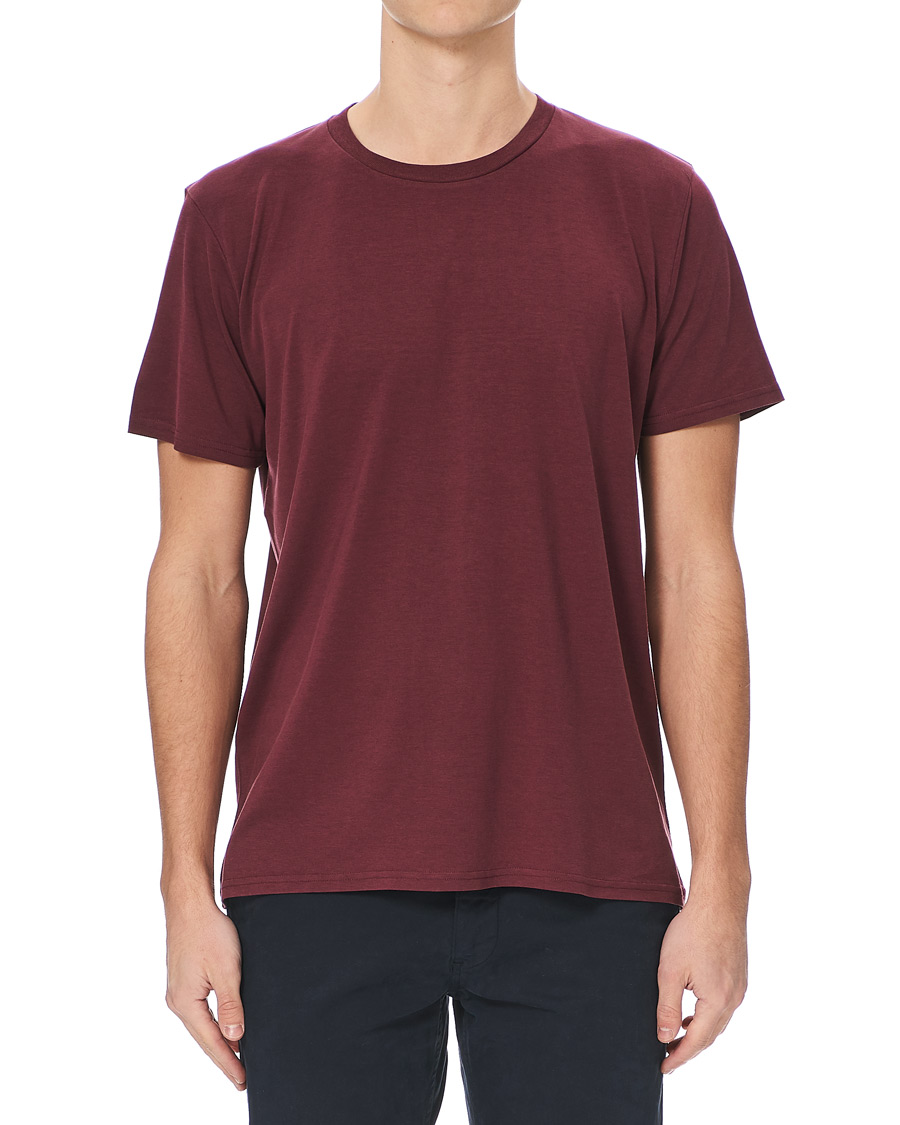 Men | T-Shirts | CDLP | Round Neck Tee Burgundy