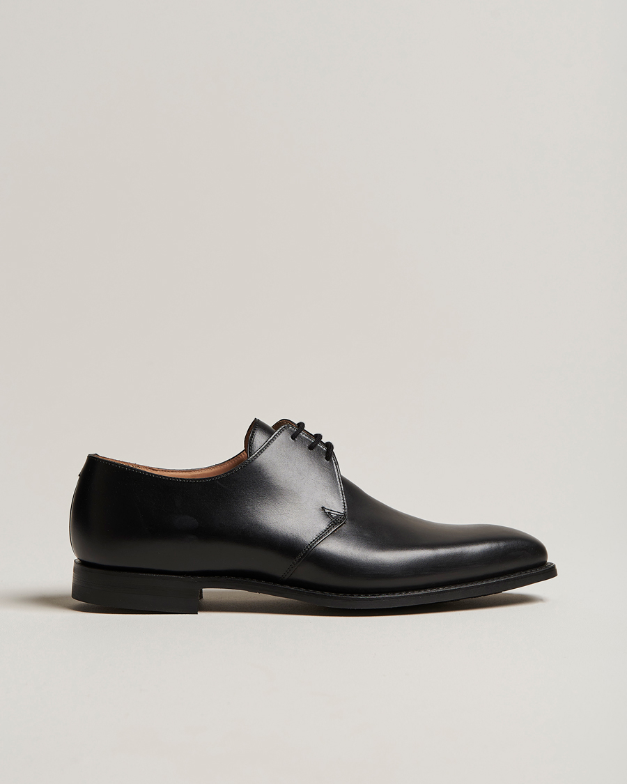 Men | Derby Shoes | Crockett & Jones | Highbury Derby Black Calf