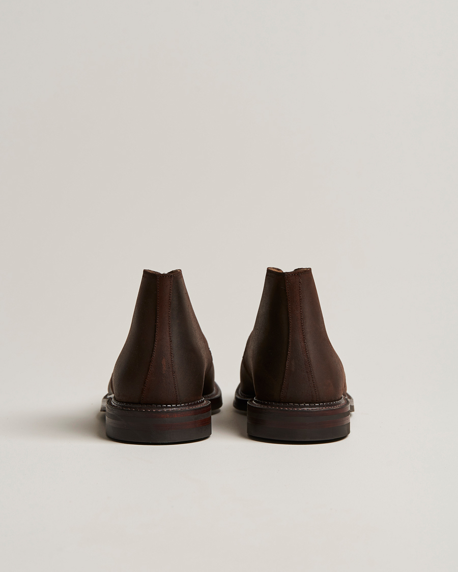 Men | Boots | Crockett & Jones | Molton Chukka Dk Brown Rough-Out Suede