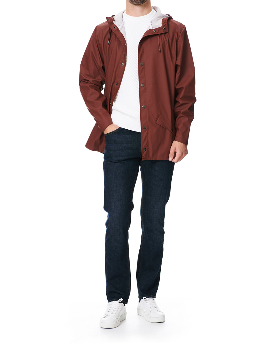 Men | Coats & Jackets | RAINS | Jacket Maroon