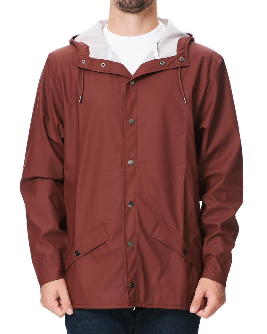 RAINS Jacket Maroon at CareOfCarl.com