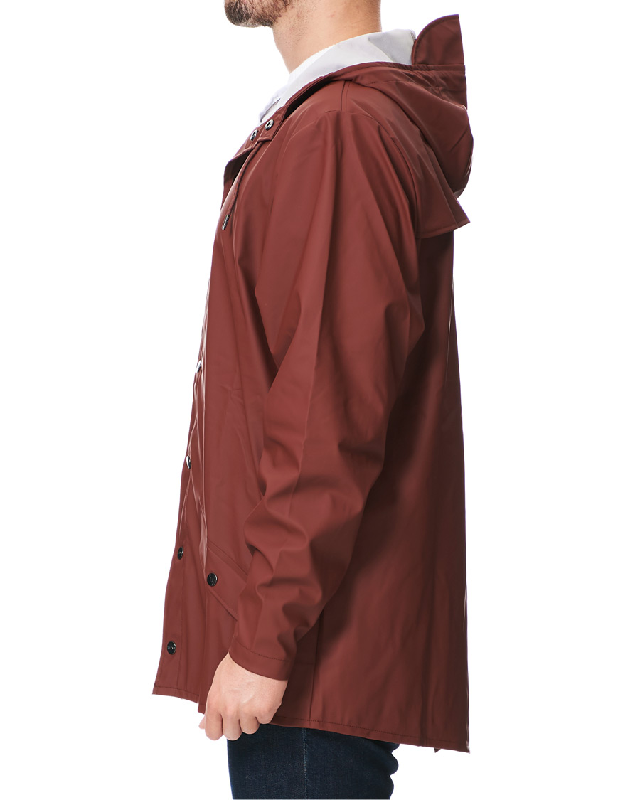 Men | Coats & Jackets | RAINS | Jacket Maroon