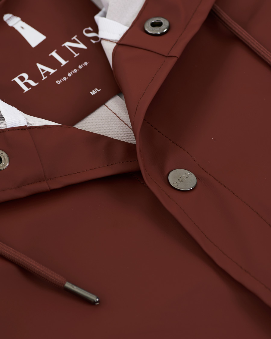 Men | Coats & Jackets | RAINS | Jacket Maroon
