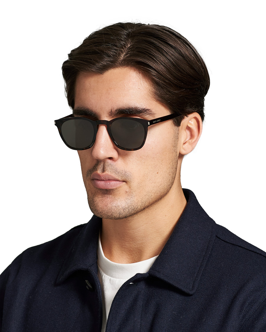 Men | Sunglasses | Saint Laurent | SL 28 Sunglasses Havana/Grey