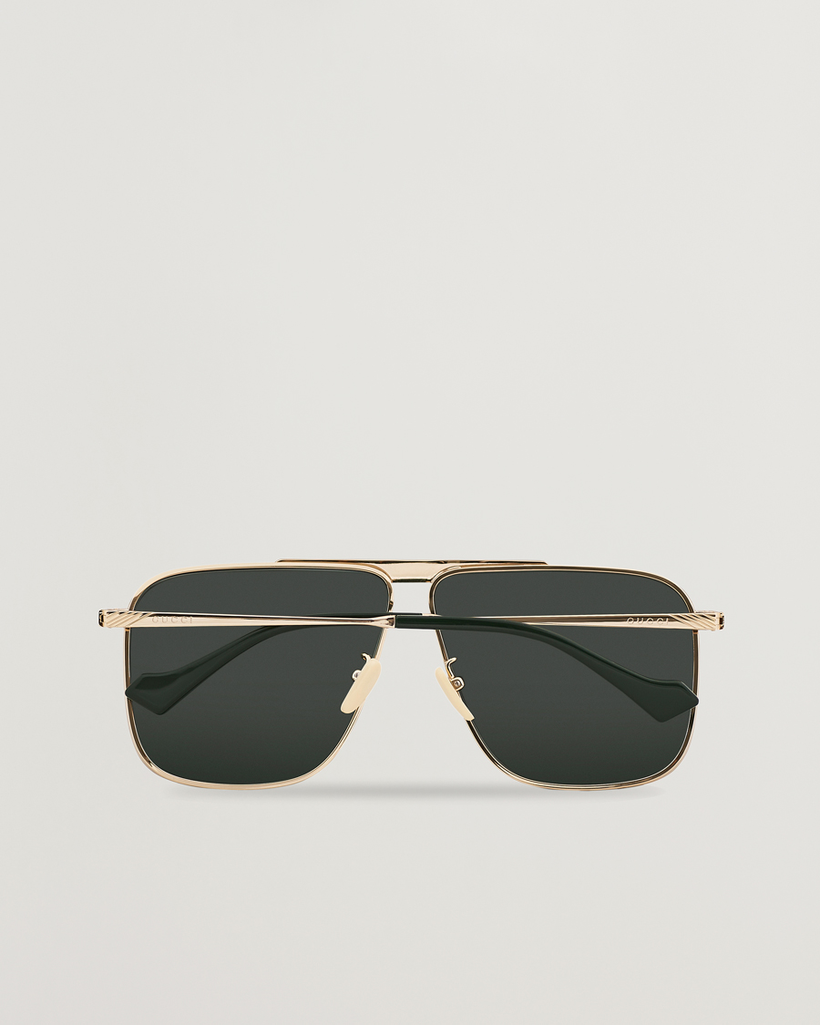 Men | GUCCI GG8040S Sunglasses Gold/Green | Gucci | GG8040S Sunglasses Gold/Green