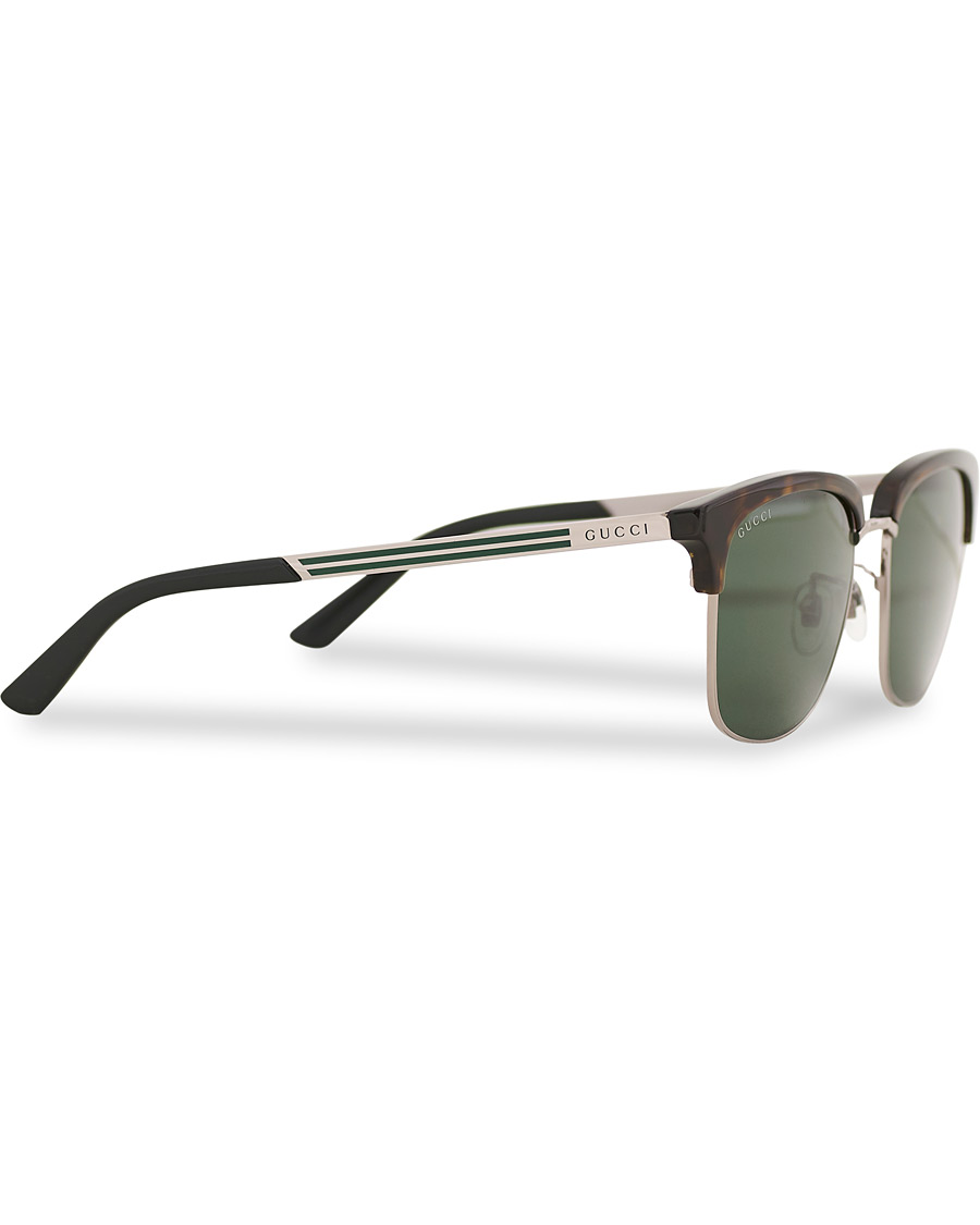 Men | GUCCI GG0697S Sunglasses Havana/Green | Gucci | GG0697S Sunglasses Havana/Green