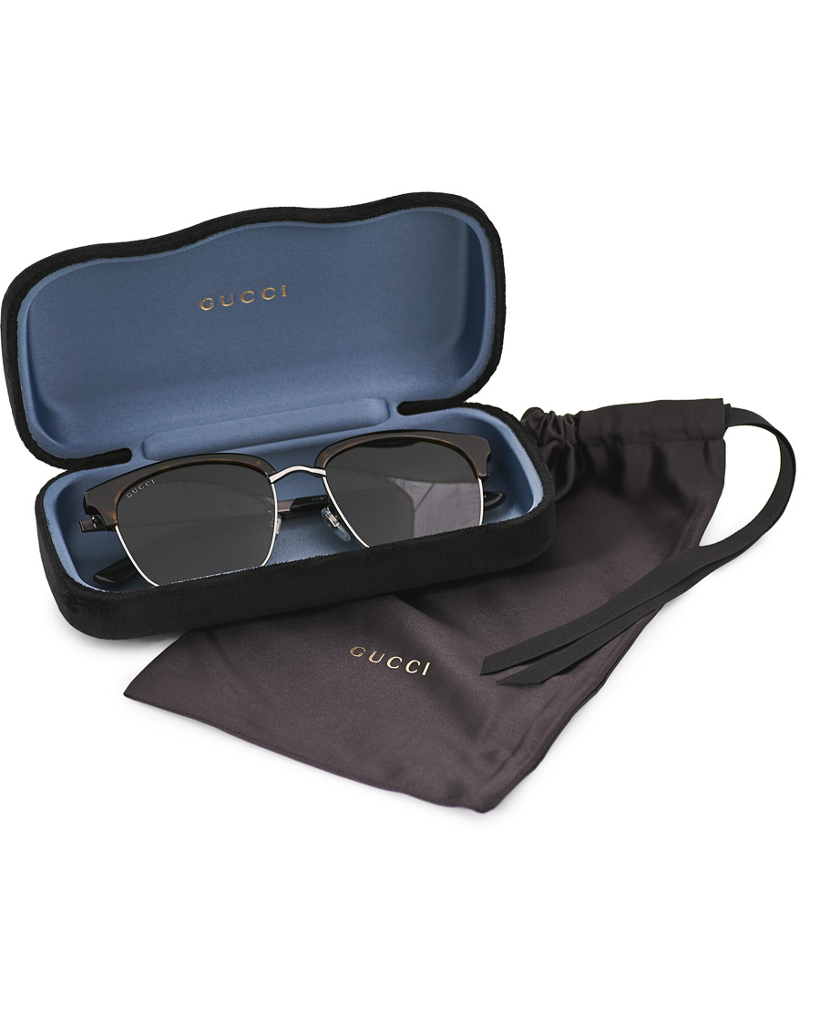 Men | GUCCI GG0697S Sunglasses Havana/Green | Gucci | GG0697S Sunglasses Havana/Green