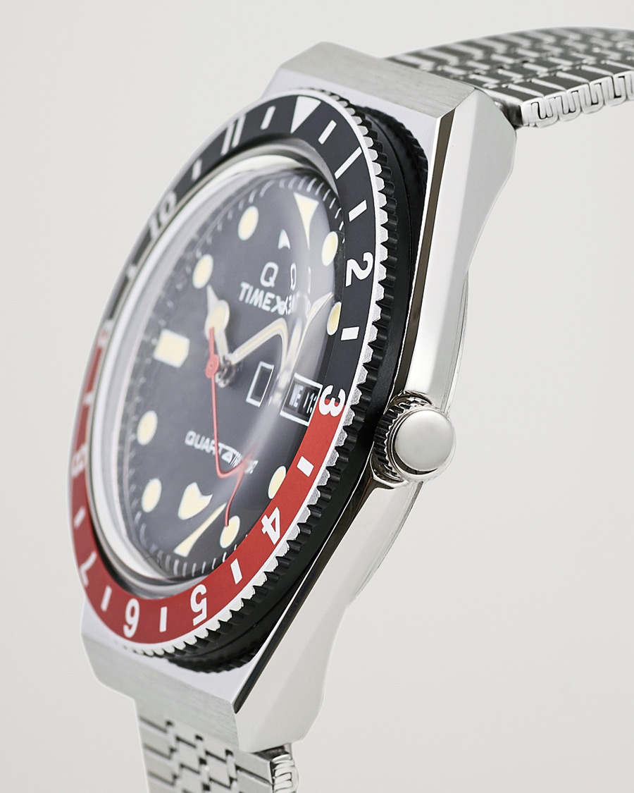 Men | Timex Q Reissue 1979 Black/Red | Timex | Q Reissue 1979 Black/Red