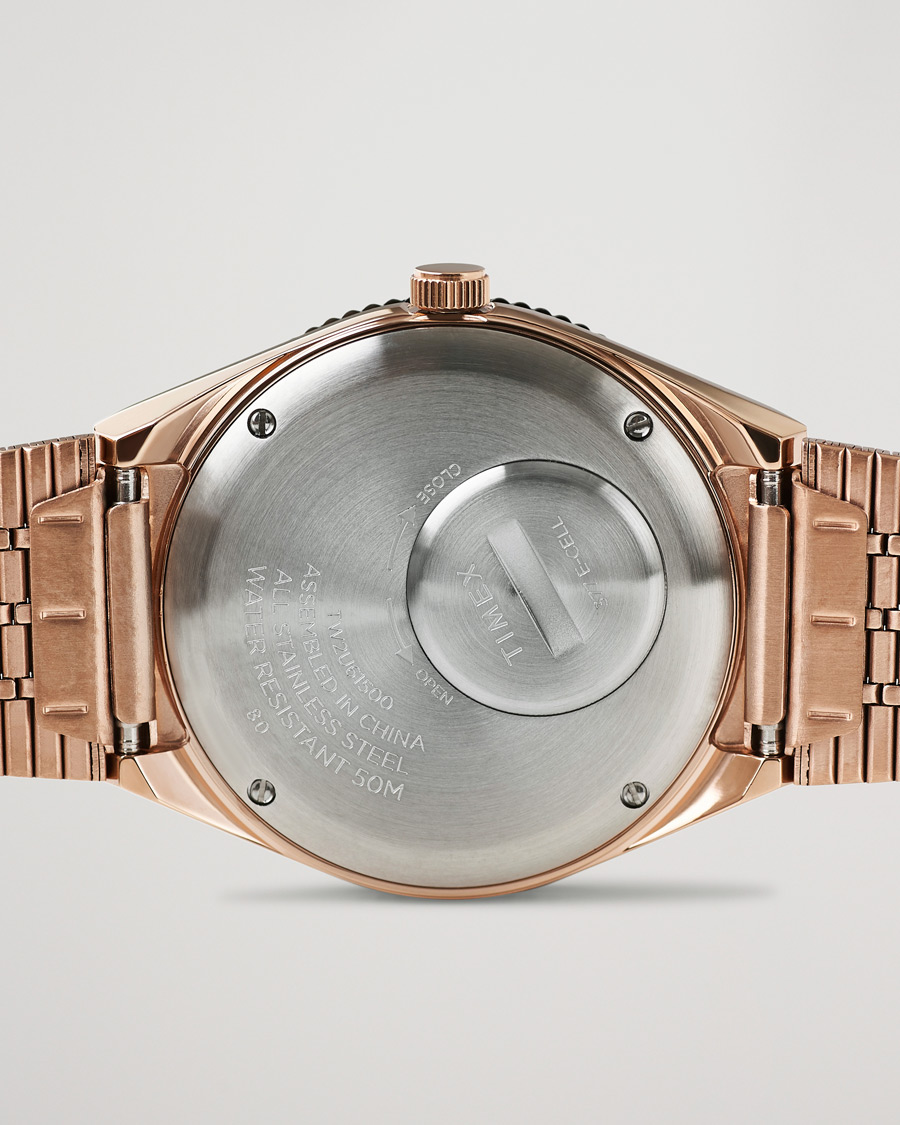 Men | Timex Q Reissue 1979 Rose Gold Tone/Black | Timex | Q Reissue 1979 Rose Gold Tone/Black