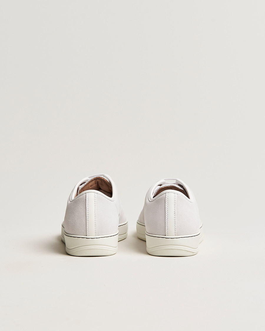 Men | Lanvin Patent Cap Toe Sneaker White | Lanvin | Patent Cap Toe Sneaker White