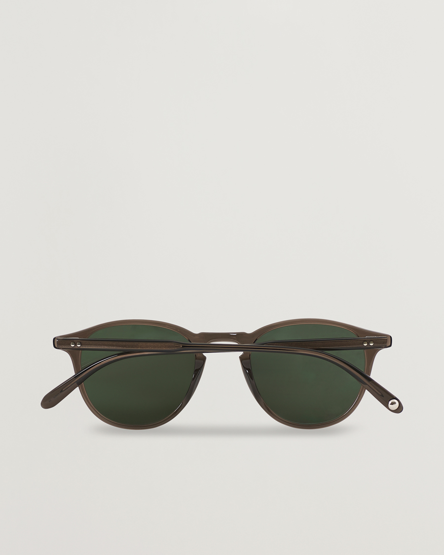 Men | Sunglasses | Garrett Leight | Hampton 46 Sunglasses Black Glass