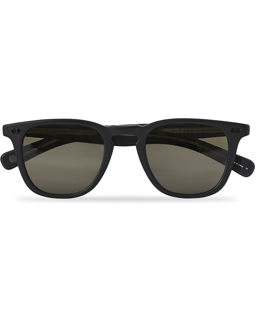 Men | Garrett Leight Hampton X Sunglasses Matte Black | Garrett Leight | Hampton X Sunglasses Matte Black