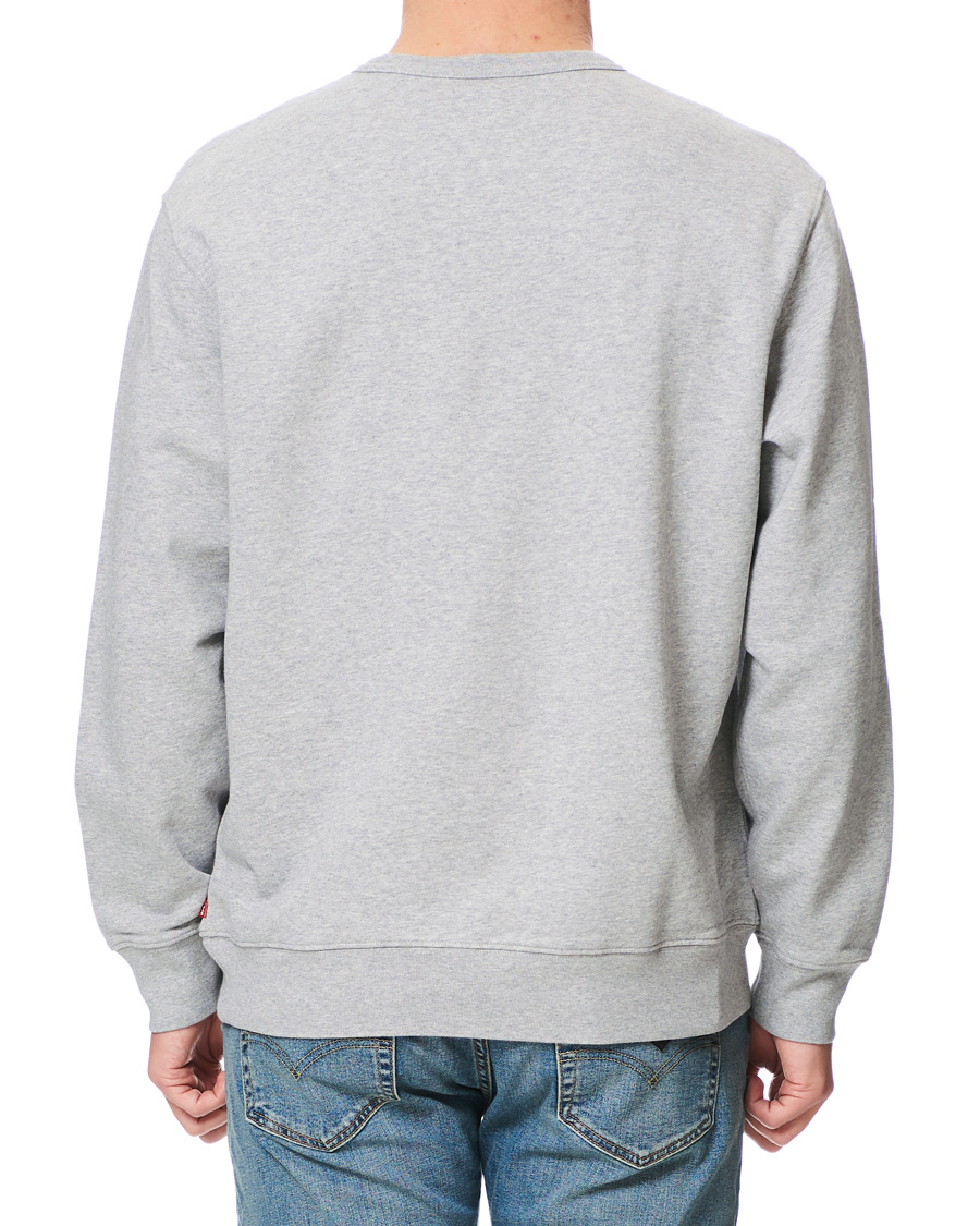 Men | Sweaters & Knitwear | Levi's | Graphic Crew Neck Sweatshirt Heather Grey