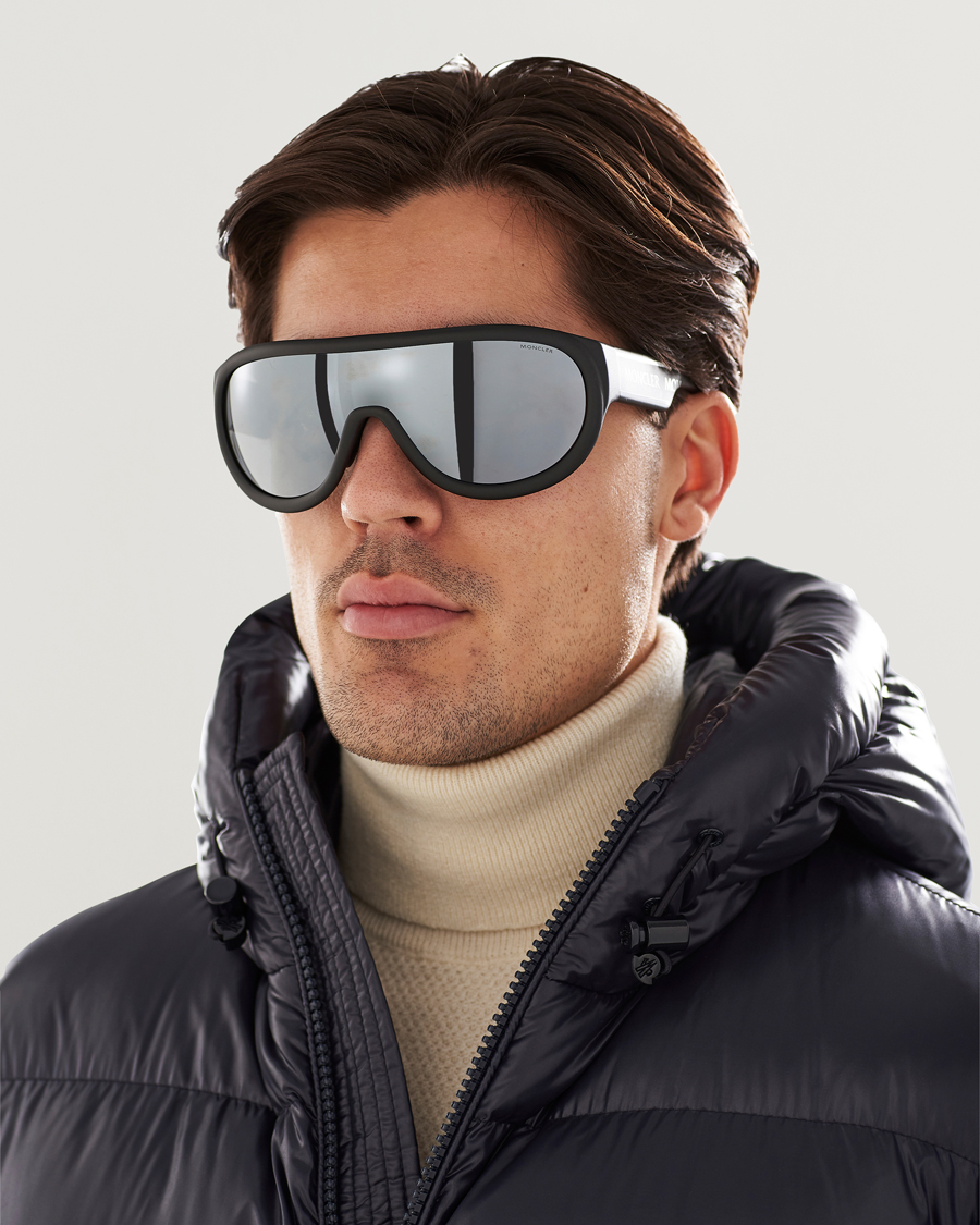 Men | Ski Goggles | Moncler Lunettes | ML0106 Sunglasses Matte Black