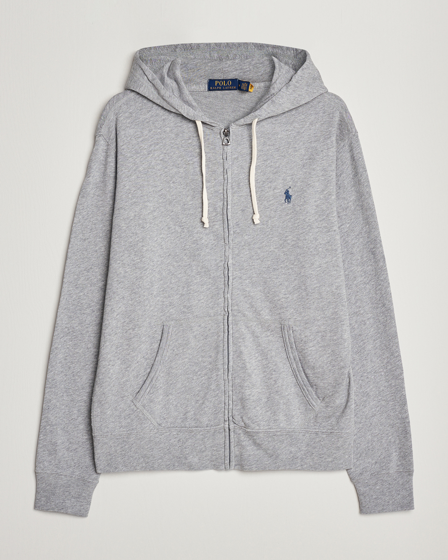 Men | Sweaters & Knitwear | Polo Ralph Lauren | Spa Terry Full Zip Hoodie Andover Heather