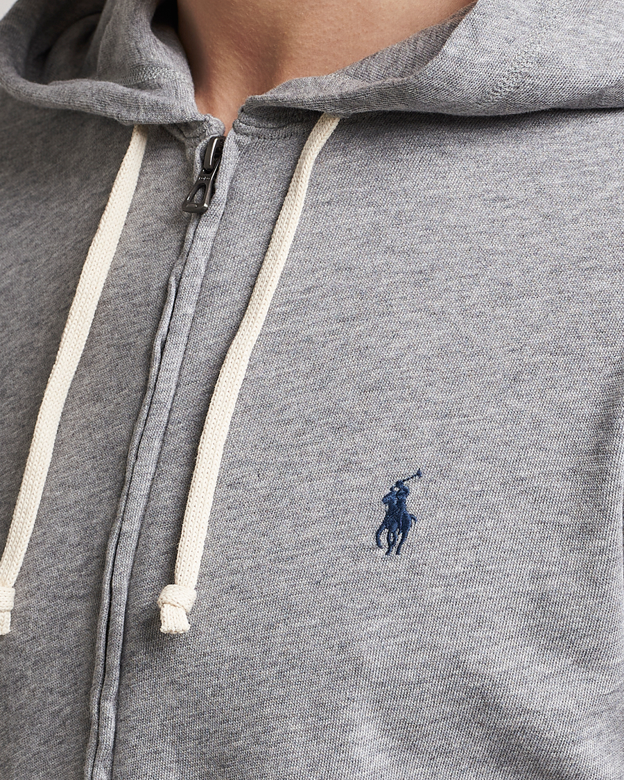 Men | Sweaters & Knitwear | Polo Ralph Lauren | Spa Terry Full Zip Hoodie Andover Heather