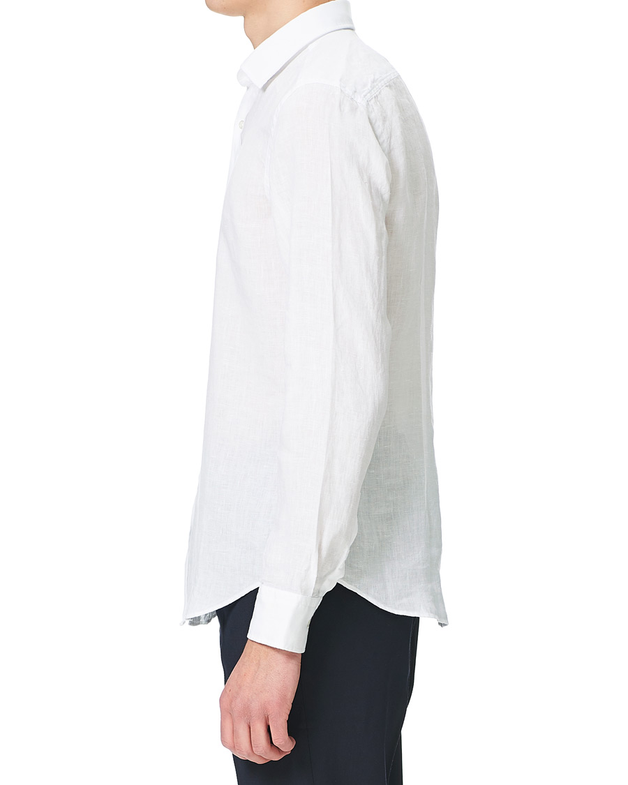 Men | Shirts | BOSS BLACK | BOSS Joy Linen Shirt White