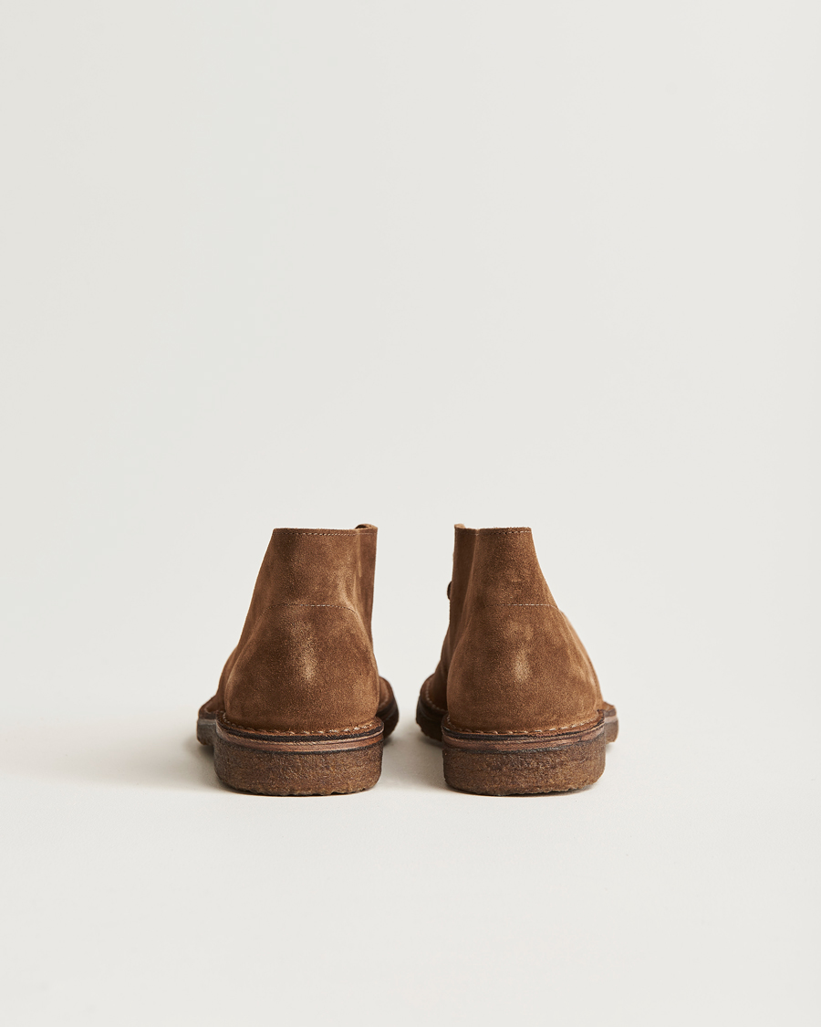 Men | Boots | Drake's | Clifford Suede Desert Boots Light Brown