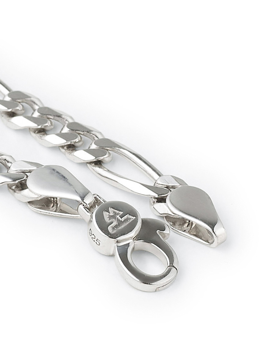 Tom Wood Figaro Thick Bracelet Silver at CareOfCarl.com