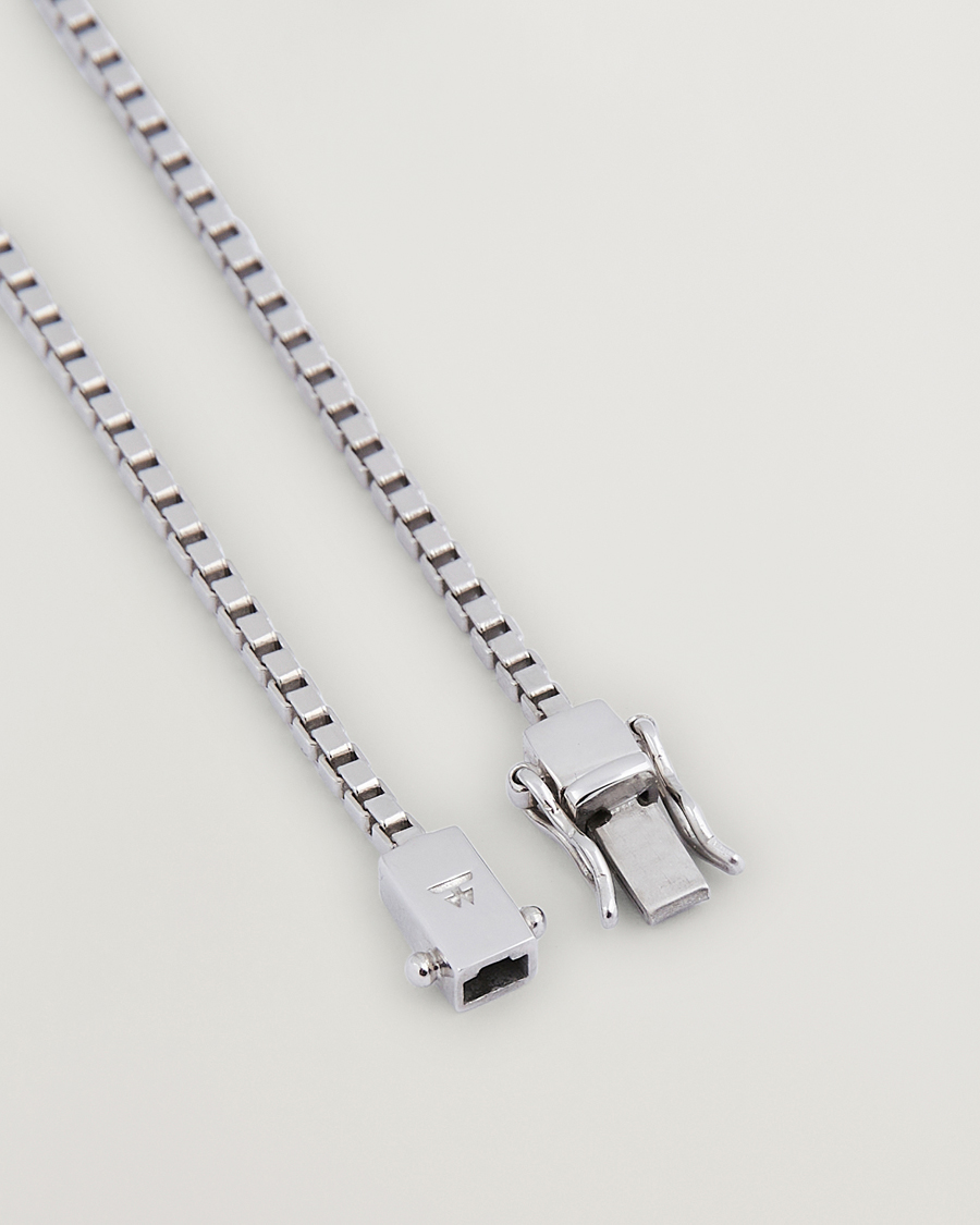 Men | Tom Wood Square Bracelet Silver | Tom Wood | Square Bracelet Silver