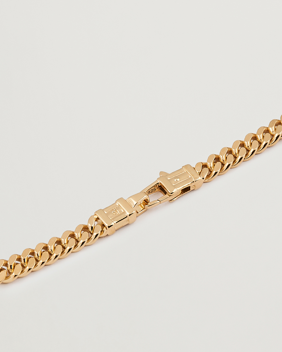 Men | Jewellery | Tom Wood | Curb Bracelet L Gold