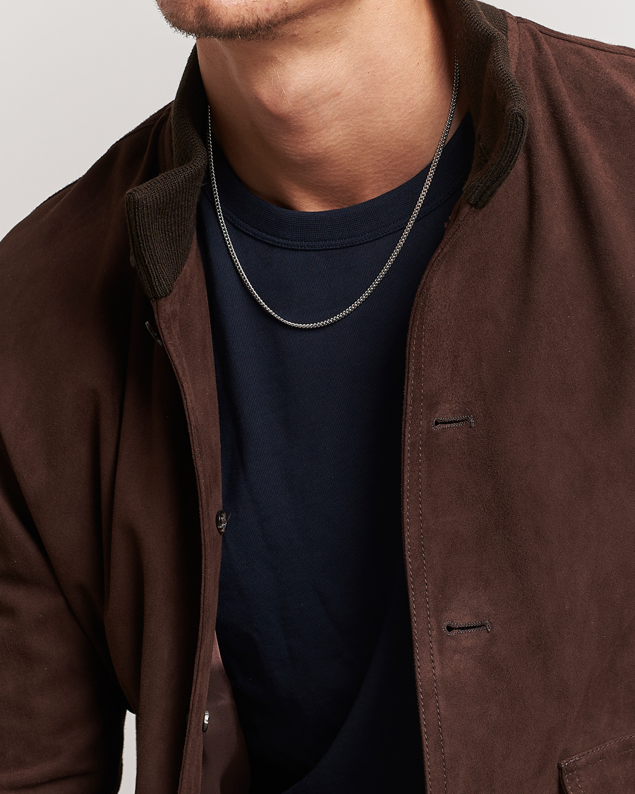 Men | Necklace | Tom Wood | Curb Chain M Necklace Silver