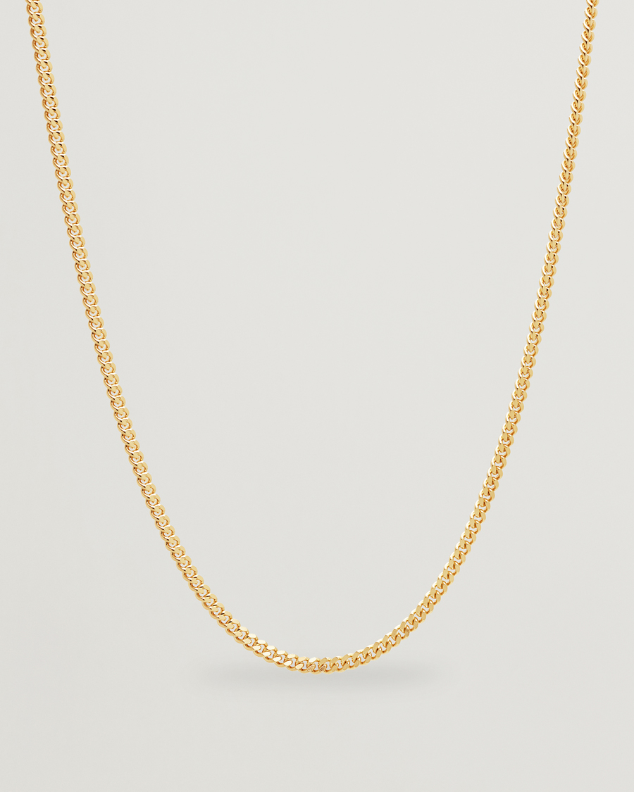 Men | Jewellery | Tom Wood | Curb Chain M Necklace Gold