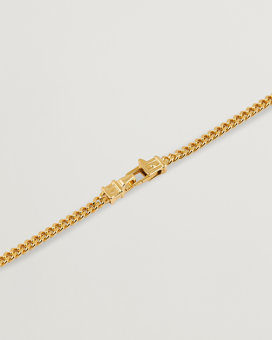 Men | Jewellery | Tom Wood | Curb Chain M Necklace Gold