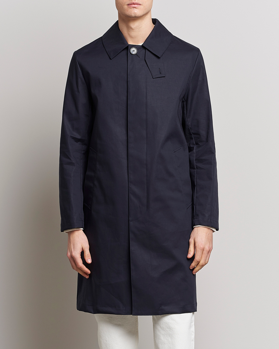 Men | Minimalistic jackets | Mackintosh | Manchester Car Coat Navy