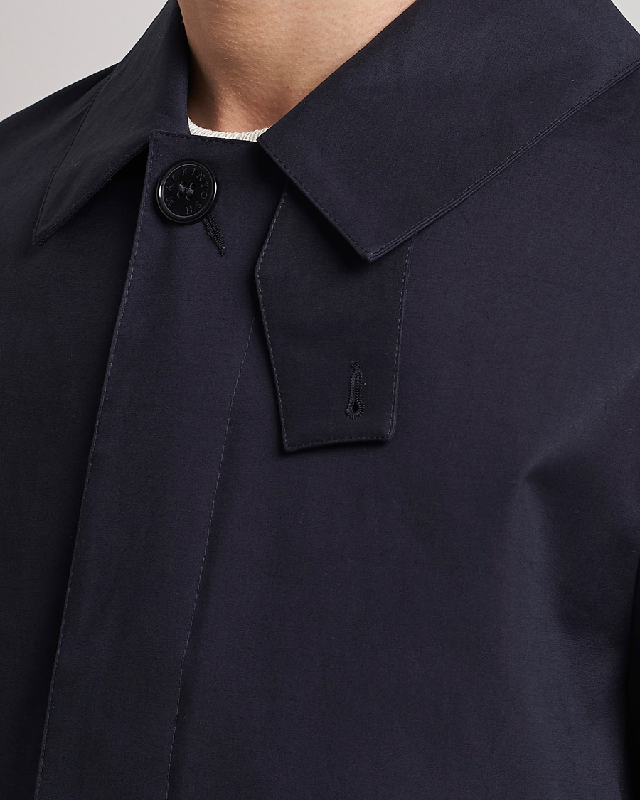 Mackintosh Manchester Car Coat Navy at CareOfCarl.com