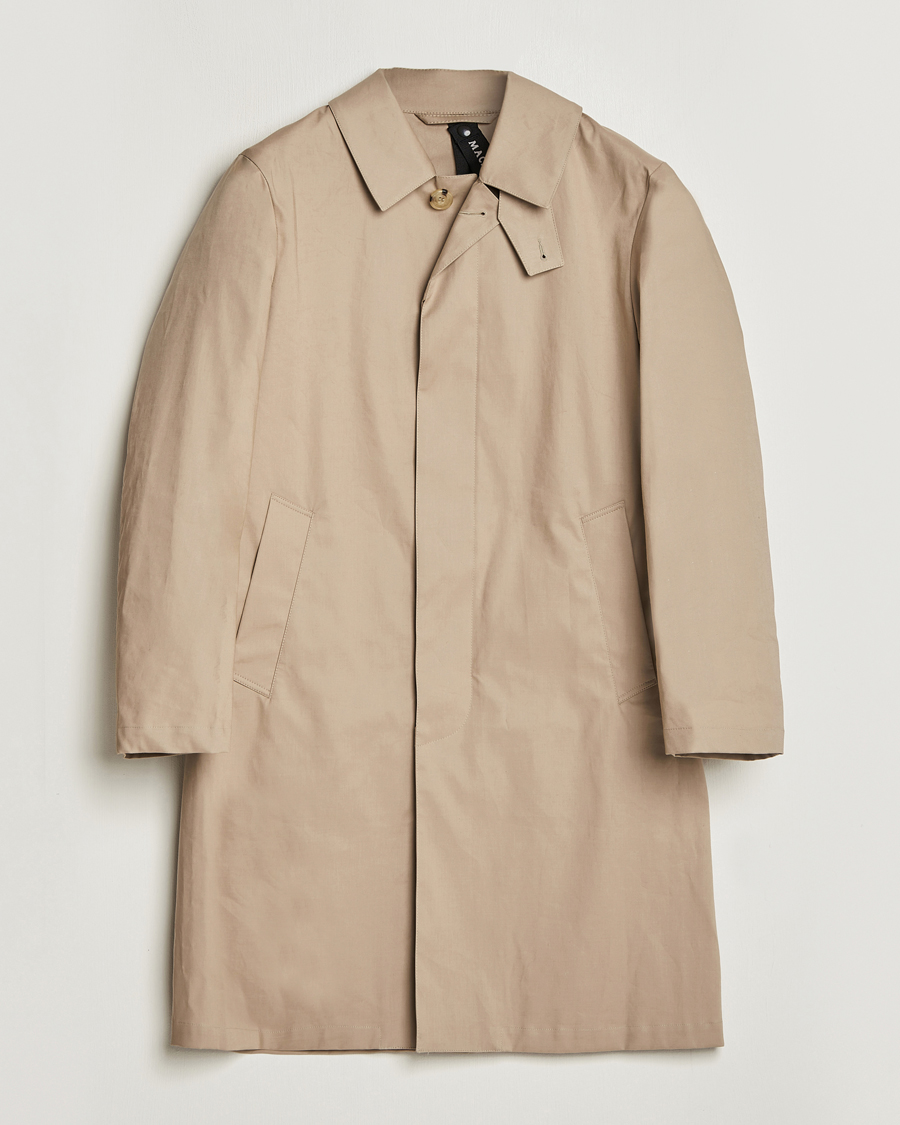 Men | Coats & Jackets | Mackintosh | Manchester Car Coat Fawn