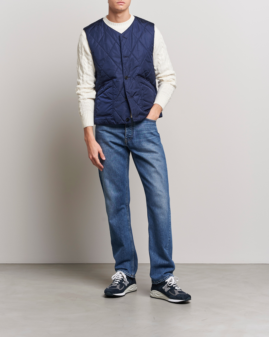 Men | Coats & Jackets | Mackintosh | Hig Quilted Liner Blue