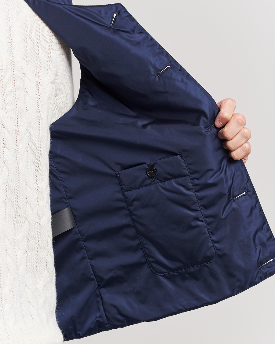 Men | Gilets | Mackintosh | Hig Quilted Liner Blue