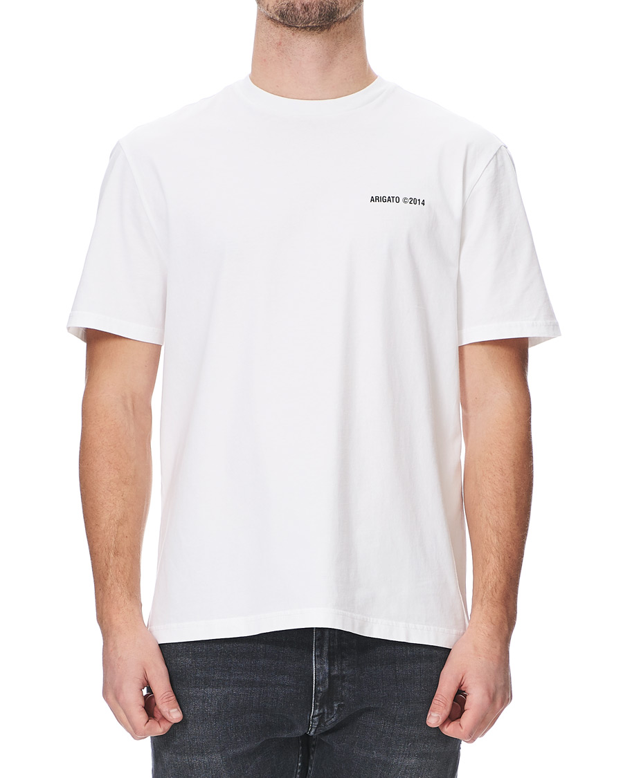 Men | Short Sleeve T-shirts | Axel Arigato | London Tee White