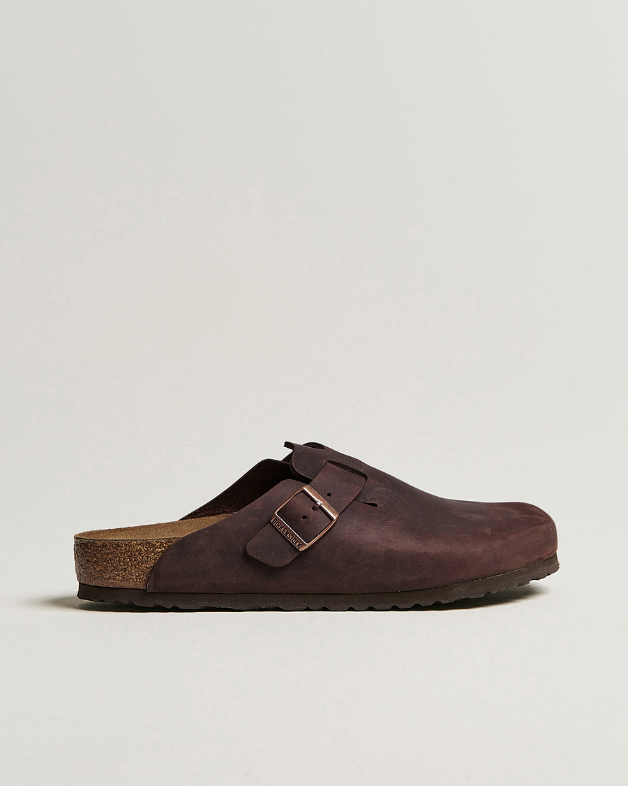 Men |  | BIRKENSTOCK | Boston Classic Footbed Habana Oiled Leather