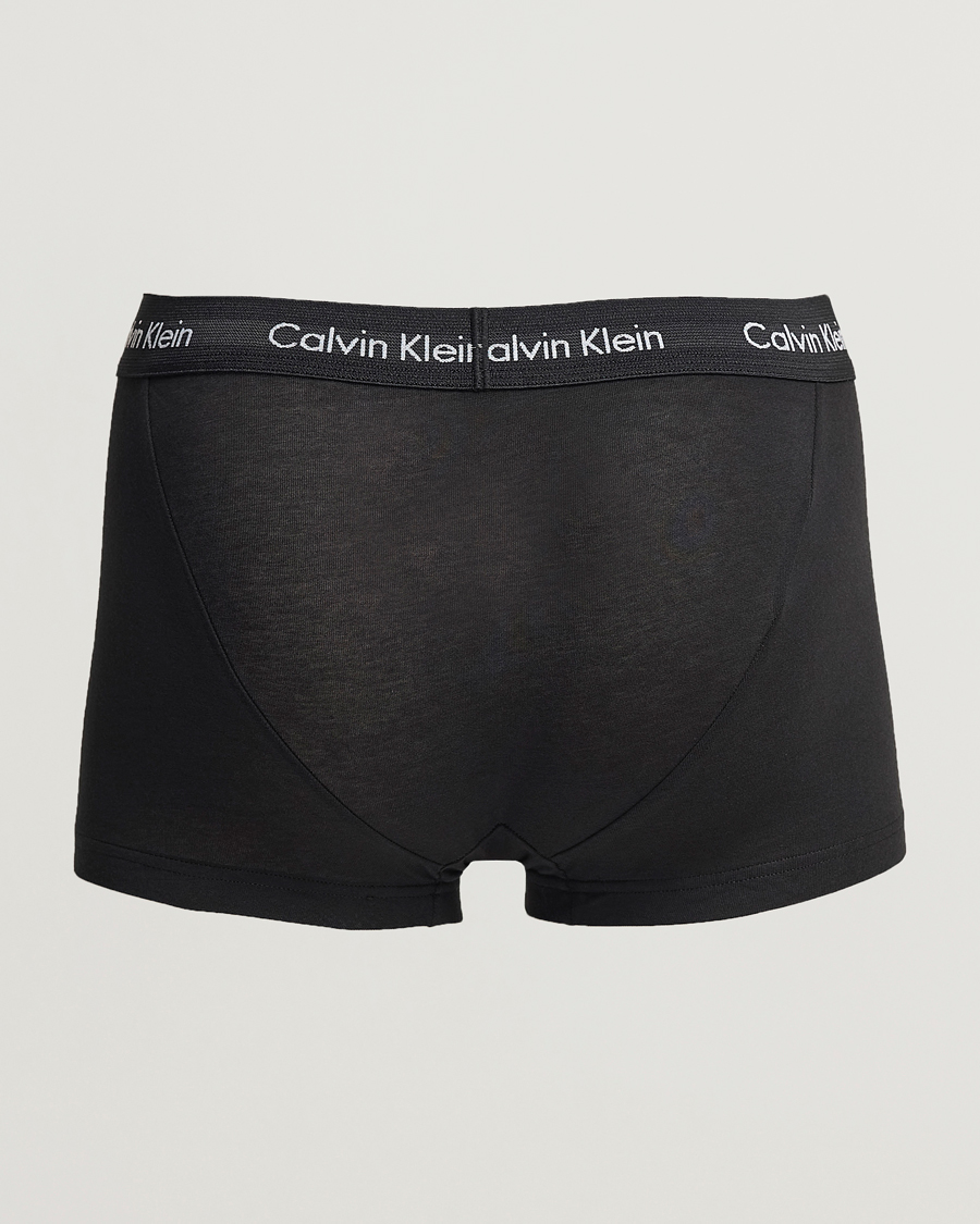 Men | Underwear & Socks | Calvin Klein | Cotton Stretch 5-Pack Trunk Black