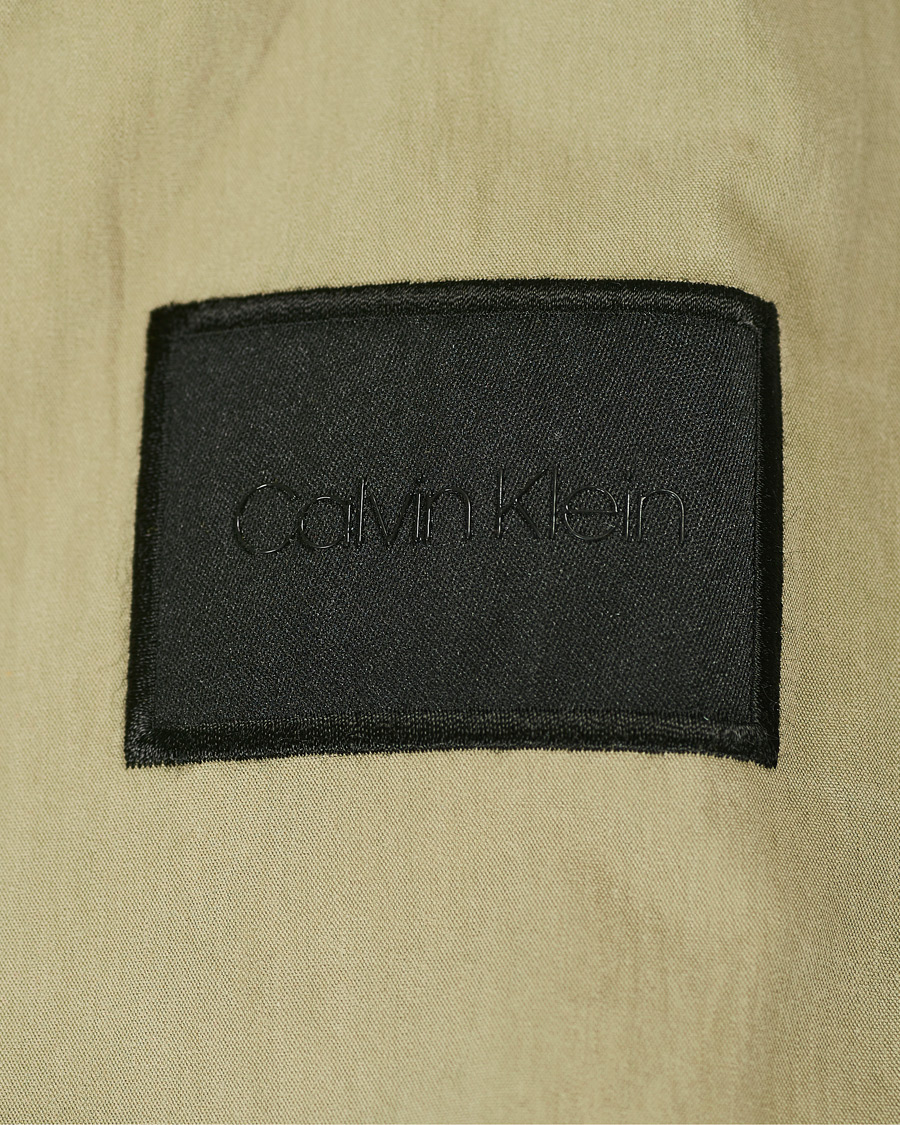 Men | Calvin Klein Light Shirt Jacket Delta Green | Calvin Klein | Light Shirt Jacket Delta Green