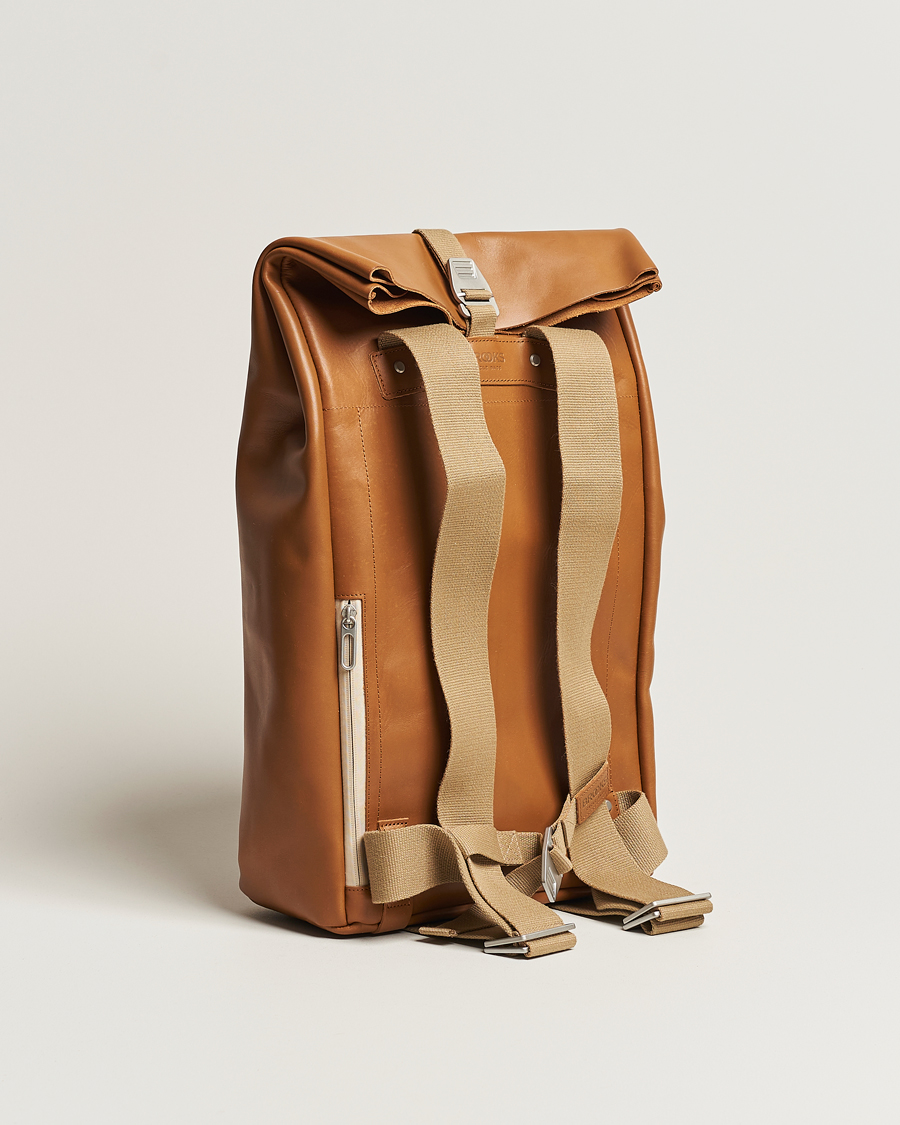 Men | Bags | Brooks England | Pickwick Large Leather Backpack Honey